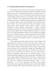 Europos sąjungos sausumos transporto politika: jos esmė ir ekonominis poveikis Lietuvai 12 puslapis