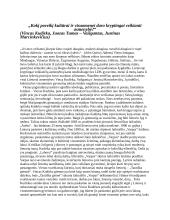 Kokį poveikį kultūrai ir visuomenei daro kryptingai veikianti asmenybė? 2 puslapis