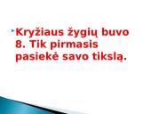 Kryžiaus žygiai (skaidrės) 3 puslapis