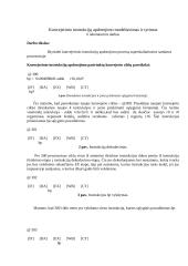 Konvejerinio instrukcijų apdorojimo modeliavimas