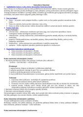 Kainodaros egzamino konspektas