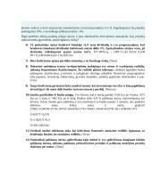 Verslo finansų egzamino klausimai atsakymai 4 puslapis