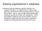 Holokaustas Lietuvoje skaidrės 3 puslapis