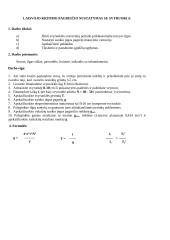 Laisvojo kritimo pagreičio nustatymas su svyruokle 2 puslapis