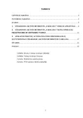 PVM taikymas ir apskaita uždarojoje akcinėje bendrovėje  “Farigama” 