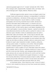 Cyber bullying and Harassment 2 puslapis