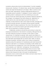 Cyber bullying and Harassment 7 puslapis