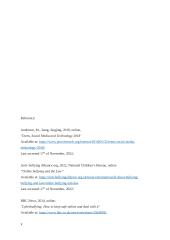 Cyber bullying and Harassment 8 puslapis