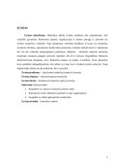 Mokesčių raidos analizė  pagal mokesčių reglamentavimą po Lietuvos nepriklausomybės atkūrimo 4 puslapis