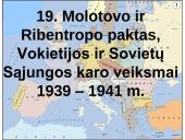 Molotovo ir Ribentropo paktas, Vokietijos ir Sovietų Sąjungos karo veiksmai 