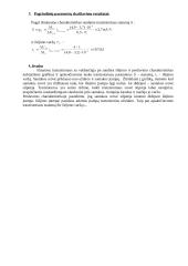 Lauko tranzistoriaus tyrimo ataskaita ir skaičiavimai 2 puslapis