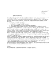 Epistolinis laiškas vairuotojams