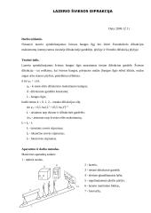 Lazerio šviesos difrakcija (Fraunhoferio ir Frenelio) 2 puslapis