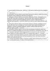 Loginių lygčių realizavimas  elektros ir elekropneumatikos elementų pagalba