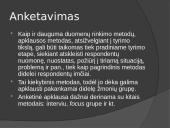 Kiekybiniai ir kokybiniai tyrimai (skaidrės) 17 puslapis