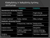 Kiekybiniai ir kokybiniai tyrimai (skaidrės) 8 puslapis
