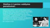 V. Lenino ir Stalino valdymo ypatumai 3 puslapis