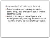 Teleskopas skaidrės 13 puslapis