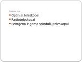Teleskopas skaidrės 3 puslapis