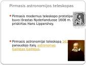 Teleskopas skaidrės 8 puslapis