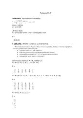 Matlab darbo aplinka 2 puslapis