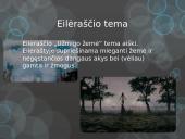 Maironis „Užmigo žemė“ analizė 4 puslapis