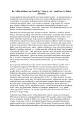 Ką reiškia maištauti prieš tradiciją? 