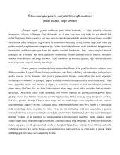 Šeimos narių tarpusavio santykiai lietuvių literatūroje 