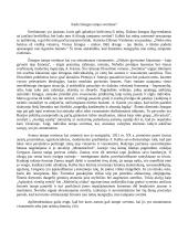 Kada žmogus tampa svetimas?