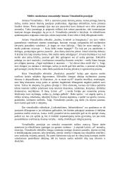 Meilės vaizdavimas romantinėje Antano Vienažindžio poezijoje