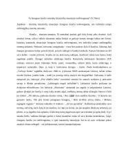 Ar žmogaus kančia istorinių katastrofų situacijoje neišvengiama?