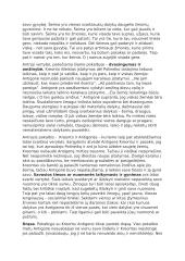 Vertybės, atskleidžiamos Sofoklio dramoje ,,Antigonė” 2 puslapis