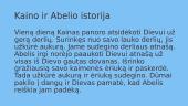 Kainas ir Abelis (skaidrės) 11 puslapis