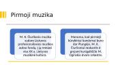 M.K Čiurlionis 2 puslapis