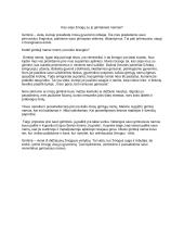 Kas sieja žmogų su jo gimtaisiais namais