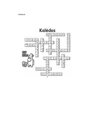 Kalėdinis kryžiažodis 2 puslapis