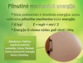 Mechaninės energijos samprata (skaidrės) 10 puslapis