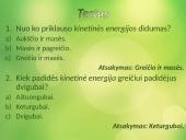 Mechaninės energijos samprata (skaidrės) 12 puslapis