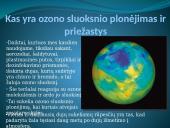 Ozono sluoksnio plonėjimas (skaidrės) 3 puslapis