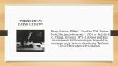 Lietuvos Respublikos prezidentai (skaidrės) 3 puslapis