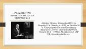 Lietuvos Respublikos prezidentai (skaidrės) 5 puslapis