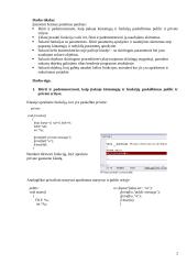 Objektinis programavimas - kintamieji ir funkcijos 2 puslapis