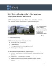 Turinio valdymo sistemos taikymas UAB “Elektroninių idėjų studija” įmonės verslo procesuose 2 puslapis