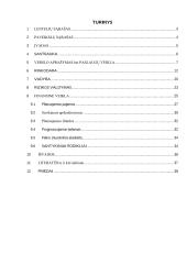 Konferencijų centro UAB „Confe center“ verslo planas 