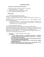 Pagrindinės statikos sąvokos ir aksiomos. Ryšiai 2 puslapis