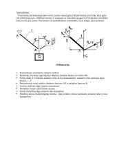Pagrindinės statikos sąvokos ir aksiomos. Ryšiai 3 puslapis