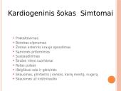 Šoko požymiai ir pirmoji pagalba 13 puslapis