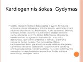 Šoko požymiai ir pirmoji pagalba 15 puslapis