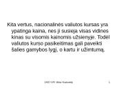 Valiutų rinka, jos sąvokos 4 puslapis