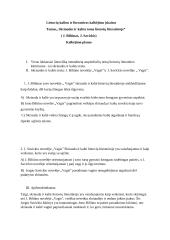 Skriaudos ir kaltės tema lietuvių literatūroje - kalbėjimo planas